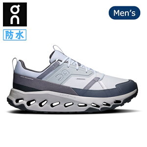 【初回サイズ交換送料無料】On オン Cloudhorizon Waterproof クラウドホライズンウォータープルーフ Glacier/Alloy 3ME10051536 【 靴 スニーカー シューズ メンズ 防水 軽量 登山 トレイル アウトドア 】