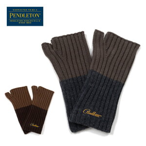 PENDLETON �y���h���g�� LOGO WPN KNIT GLOVE ���SWPN�j�b�g�O���[�u PDT-000-253006 �y ��� �j�b�g �t�B���K�[���X �~�g�� �J�W���A�� �z�y���[���ցE����s�z