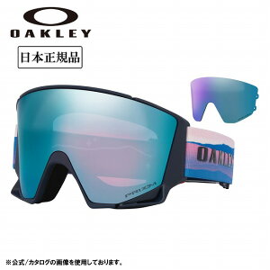 2026 OAKLEY I[N[ Flow Scape L t[XP[v Asia Mikeala Shiffrin Signature / Prizm Sapphire Iridium & Prizm Iced Iridium OO7145A-15 y {Ki ~JGEVt S[O AWAtBbg Xm[{[h
