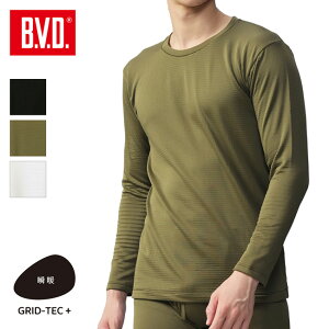 B.V.D. ugGRID-TEC+ Crew-neck N[lbN GR097EC y  Ci[  N h RۖhL tBbVO TCNO Lv AEghA zy[ցEsz