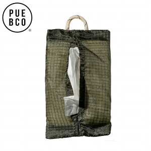 �y�G���g���[��P10�{��7/4 20:00-7/11 01:59�܂ŁzPUEBCO �v�G�u�R VINTAGE PARACHUTE TISSUE COVER / Pocket �r���e�[�W�p���V���[�g�e�B�b�V���J�o�[/�|�P�b�g Olive 109602 �y �G�� �L�����v �A�E�g�h�A �z�y���[