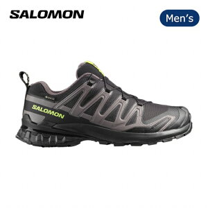 �y�G���g���[��P10�{��4��20:00-10��01:59�܂ŁzSALOMON �T������ XA PRO 3D V9 GORE-TEX XA�v��3DV9�S�A�e�b�N�X Black/Dark Gull Gray/Acid Lime L47987300 �y �C �X�j�[�J�[ �V���[�Y �h�� �g���C�� �����Y �����j���O
