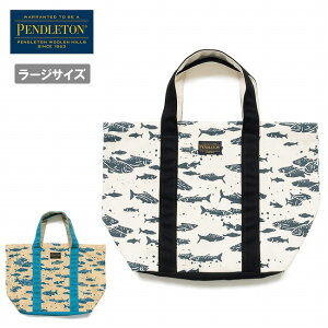PENDLETON �y���h���g�� Salmon CANVAS LARGE TOTE �T�[�����L�����o�X���[�W�g�[�g PDT-000-261016 �y �J�o�� ��� �T�u�o�b�O �����` ���o���� �K���� �A�E�g�h�A �L�����v �z