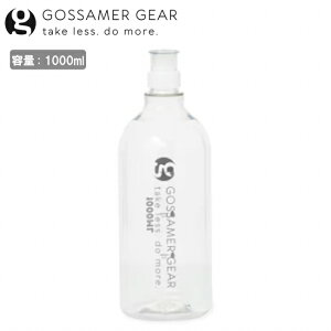 �y�G���g���[��P10�{��9��20:00-16��01:59�܂ŁzGossamer Gear �S�b�T�}�[�M�A GG Water Bottle 1000 GG�E�H�[�^�[�{�g��1000 GSCU1064-100 �y ���� �y�� �X�}�[�g �U�� �s�N�j�b�N �A�E�g�h�A �L�����v �z