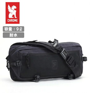 CHROME �N���[�� Kadet �J�f�b�g Black Canvas Leather BG196BCVL �y �J�o�� �΂ߊ|�� �X�����O�o�b�O �ϋv �ϐ� PC���[ �T�C�N�����O �A�E�g�h�A �z
