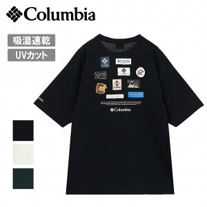Columbia �R�����r�A Stuck Brook Graphic S/S Tee �X�^�b�N�u���b�N�O���t�B�b�N�V���[�g�X���[�uT�V���c PG7093 �y �g�b�v�X ���� �z�� ���� UV�J�b�g �L�����v �A�E�g�h�A �z�y���[���ցE����s�z