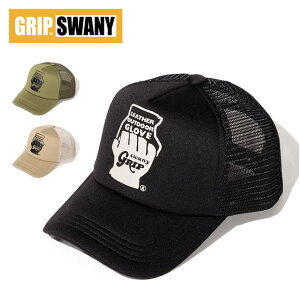 �y�G���g���[��P10�{��14��20:00-17��09:59�܂ŁzGRIP SWANY �O���b�v�X���j�[ GLOVE LOGO TRUCKER CAP �O���[�u���S�g���b�J�[�L���b�v GSUA-161 �y �X�q ���� �T�C�Y���� �^�E�����[�X �L�����v �A�E�g�h�A 