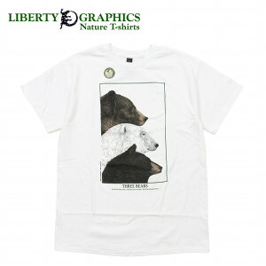 �y�G���g���[��P10�{��9��20:00-16��01:59�܂ŁzLIBERTY GRAPHICS ���o�e�B�[�O���t�B�b�N�X Three Bears �X���[�x�A�[�Y 281 �y �g�b�v�X ���� T�V���c �� �R�b�g�� �^�E�����[�X �f�C���[ �A�E�g�h�A �z