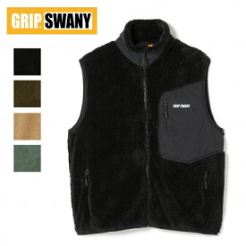 【最大1,000円OFFクーポン★10/14 20:00-10/17 09:59まで】GRIP SWANY グリップスワニー GEAR FLEECE VEST ギアフリースベスト GSMCV-213 【 アウター 防寒 アウトドア 】
