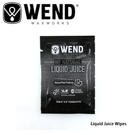 【エントリーでP10倍★14日20:00～17日9:59】WEND ウェンド ワックス Liquid Juice Wipes