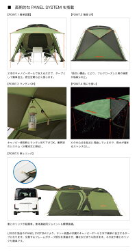ロゴスLOGOS限定テントセットPANELスクリーンドゥーブルXLチャレンジセット71809550【LG-TENT】