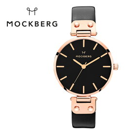MOCKBERG モックバーグ Sigrid Black MO110 【 日本正規品 腕時計 WOMEN レディース 本革 女性 ビジネス 】