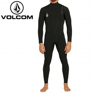 �y�G���g���[��P10�{��4��20:00-10��01:59�܂ŁzVOLCOM �{���R�� Modulator 3/2mm Long Sleeve Chest Zip Wetsuit ���W�����[�^�[3/2mm�����O�X���[�u�`�F�X�g�W�b�v�E�F�b�g�X�[�c BLK A9532000 �y �����Y �E�G�b�g