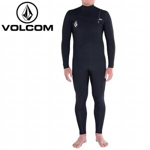 VOLCOM �{���R�� Modulator 4/3mm Long Sleeve Chest Zip Wetsuit ���W�����[�^�[4/3mm�����O�X���[�u�`�F�X�g�W�b�v�E�F�b�g�X�[�c BLK A9532001 �y �����Y �E�G�b�g�X�[�c �T�[�t �C �T�[�t�B�� �A�E�g�h�A �z