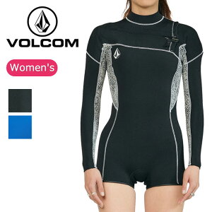 �y�G���g���[��P10�{��19��20:00-26��01:59�܂ŁzVOLCOM �{���R�� Womens Modulator 2mm Long Arm Chest Zip Wetsuit �E�B�����Y���W�����[�^�[2mm�����O�A�[���`�F�X�g�W�b�v�E�F�b�g�X�[�c O9512308 �y ���f�B�[�X