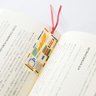 ステンドグラス しおり 透明 クリア ブックマーク 栞 ブックマーカー おしゃれ 文庫 四六判対応 読書 ギ…