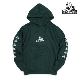 【クーポンで最大1000円OFF！5/1 10:59まで】 ジャングルズ JUNGLES パーカー プルオーバー メンズ SPHINX LOGO HOODIE グリーン JFH181034