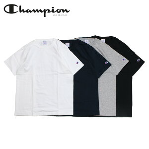 チャンピオン Champion Tシャツ 半袖 メンズ レディース MADE IN USA T1011 US T-SHIRT ブラック ホワイト グレー ネイビー 黒 白 C5-P301