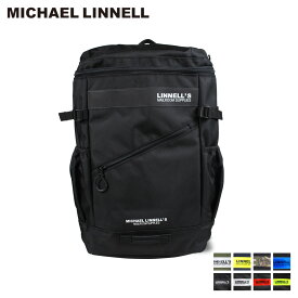 マイケルリンネル MICHAEL LINNELL リュック バッグ 32L メンズ レディース バックパック BOX BACKPACK ブラック ネイビー カーキ 黒 ML-020