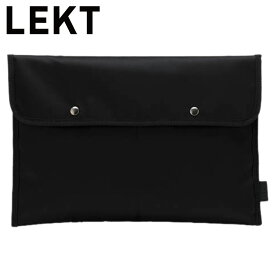 LEKT レクト ユーティリティポーチ カバン クラッチバッグ メンズ ブラック 黒 LEKT-0006