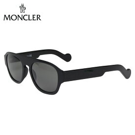 【クーポンで最大1000円OFF！5/1 10:59まで】 モンクレール MONCLER サングラス メンズ レディース UVカット ウェリントン SUNGLASSES ブラック 黒 ML0096