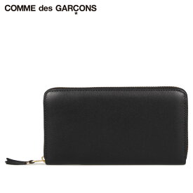 コムデギャルソン COMME des GARCONS 財布 長財布 メンズ レディース ラウンドファスナー 本革 CLASSIC WALLET ブラック 黒 SA0111
