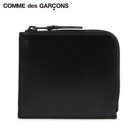 コムデギャルソン COMME des GARCONS 財布 ミニ財布 メンズ レディース L字ファスナー 本革 VERY BLACK WALLET ブラック 黒 SA3100VB