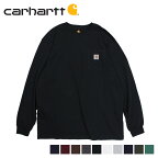 【クーポンで最大1000円OFF！5/1 10:59まで】 カーハート carhartt Tシャツ メンズ 長袖 ロンT WORKER POCKET LS T-SHIRTS K126