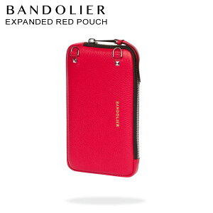 yő1000~OFFN[|s 12/2 11:59܂ŁIz BANDOLIER oh[ |[` X}z g fB[X EXPANDED RED POUCH bh 21cas
