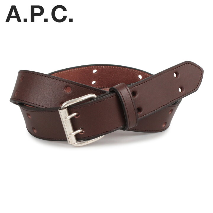 楽天市場】A.P.C. アーペーセー ベルト レザーベルト メンズ CEINTURE 
