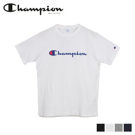 チャンピオン Champion Tシャツ 半袖 メンズ レディース T-SHIRT ブラック ホワイト グレー ネイビー 黒 白 C3-P302