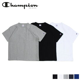 【クーポンで最大1000円OFF！5/1 10:59まで】 チャンピオン Champion Tシャツ 半袖 リバースウィーブ メンズ レディース REVERSE WEAVE POCKET T-SHIRT ブラック ホワイト グレー ネイビー ブルー 黒 白 C3-P318