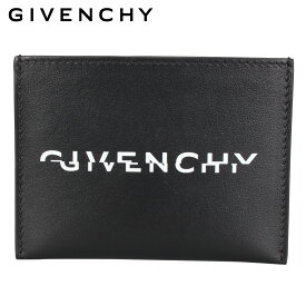 【クーポンで最大1000円OFF！5/1 10:59まで】 ジバンシー GIVENCHY パスケース カードケース ID 定期入れ メンズ SPLIT LOGO CARD HOLDER ブラック 黒 BK6003