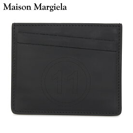 メゾンマルジェラ MAISON MARGIELA カードケース 名刺入れ 定期入れ メンズ レディース CARD CASE ブラック 黒 S35UI0432-T8013
