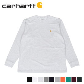 カーハート carhartt WIP Tシャツ メンズ 長袖 ロンT 無地 LS CHASE T-SHIRT ブラック ホワイト ライト グレー ダークグレー ネイビー グリーン オレンジ パープル 黒 白 I026392