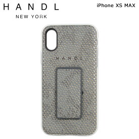 ハンドル ニューヨーク HANDL NEW YORK iPhone XS MAX スマホケース スマホショルダー 携帯 アイフォン メンズ レディース INLAY CASE シルバー HD-AP05FS