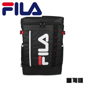 【クーポンで最大1000円OFF！5/1 10:59まで】 FILA フィラ リュック バッグ バックパック メンズ レディース 30L BAG PACK ブラック ネイビー 黒 7572