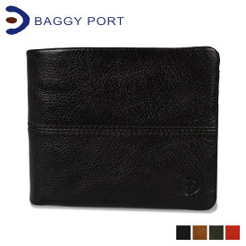 BAGGY PORT バギーポート 財布 二つ折り ブリタニア メンズ レディース L字ファスナー BRITANNIA WALLET ブラック キャメル グリーン オレンジ 黒 ZKM201