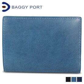 BAGGY PORT バギーポート 財布 二つ折り メンズ レディース L字ファスナー KOI WALLET ネイビー ブルー ダークブルー ZYS096