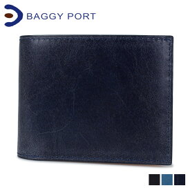 BAGGY PORT バギーポート 財布 二つ折り メンズ レディース KOI WALLET ネイビー ブルー ダークブルー ZYS098