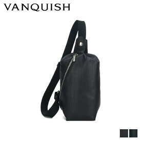 ヴァンキッシュ VANQUISH バッグ ウエストバッグ ボディバッグ メンズ 撥水 BODY BAG ブラック ネイビー 黒 VQM-41530