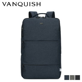 【クーポンで最大1000円OFF！5/1 10:59まで】 ヴァンキッシュ VANQUISH リュック バッグ バックパック メンズ BACKPACK ブラック グレー ネイビー 黒 VQM-41780