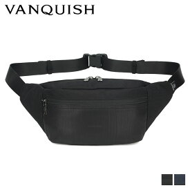 ヴァンキッシュ VANQUISH バッグ ウエストバッグ ボディバッグ メンズ 撥水 BODY BAG ブラック ネイビー 黒 VQM-41920