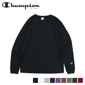 【クーポンで最大1000円OFF！5/1 10:59まで】 チャンピオン Champion Tシャツ 長袖 メンズ レディース LONG SLEEVE T-SHIRT ブラック ホワイト グレー ネイビー レッド グリーン 黒 白 C5-P401