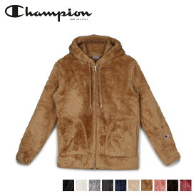 チャンピオン Champion ジャケット フリースジャケット ジップアップ アウター レディース ZIP HOODED JACKET ブラック ホワイト グレー ネイビー ベージュ ブラウン ピンク 黒 白 CW-L604