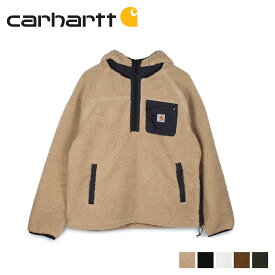 カーハート carhartt プレンティス プルオーバー ジャケット フリースジャケット ボアジャケット アウター メンズ レディース PRENTIS PULLOVER ブラック ホワイト ブラウン 黒 白 I027123