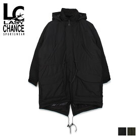 【クーポンで最大1000円OFF】 LAST CHANCE SPORTSWEAR ラストチャンススポーツウェアー コート モッズコート アウター メンズ レディース INSULATED FIELD COAT ブラック オリーブ 黒 LC-0009