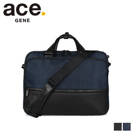 エースジーン ace.GENE バッグ ショルダーバッグ ビジネスバッグ ブリーフケース コンビライト メンズ 16L 2WAY 撥水 COMBILIGHT ブラック ネイビー 黒 62515