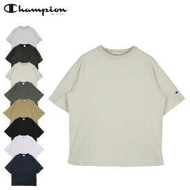 【クーポンで最大1000円OFF！5/1 10:59まで】 チャンピオン Champion Tシャツ 半袖 メンズ レディース ティーテンイレブン T1011 無地 RAGLAN SLEEVE T-SHIRT ブラック ホワイト ライト グレー チャコール ベージュ 黒 白 C5-T306