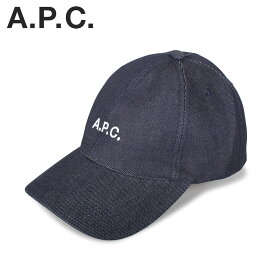 A.P.C. アーペーセー キャップ 帽子 メンズ レディース ブランド BASEBALL CAP ネイビー COCSX-M24069